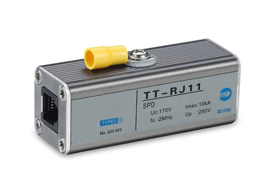 電話防雷器EN61643-11檢測、CE認證、TUV認證